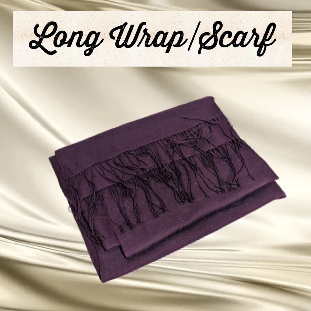 DONATED TO VETS. Long Wrap/Scarf - Picture 2 of 3